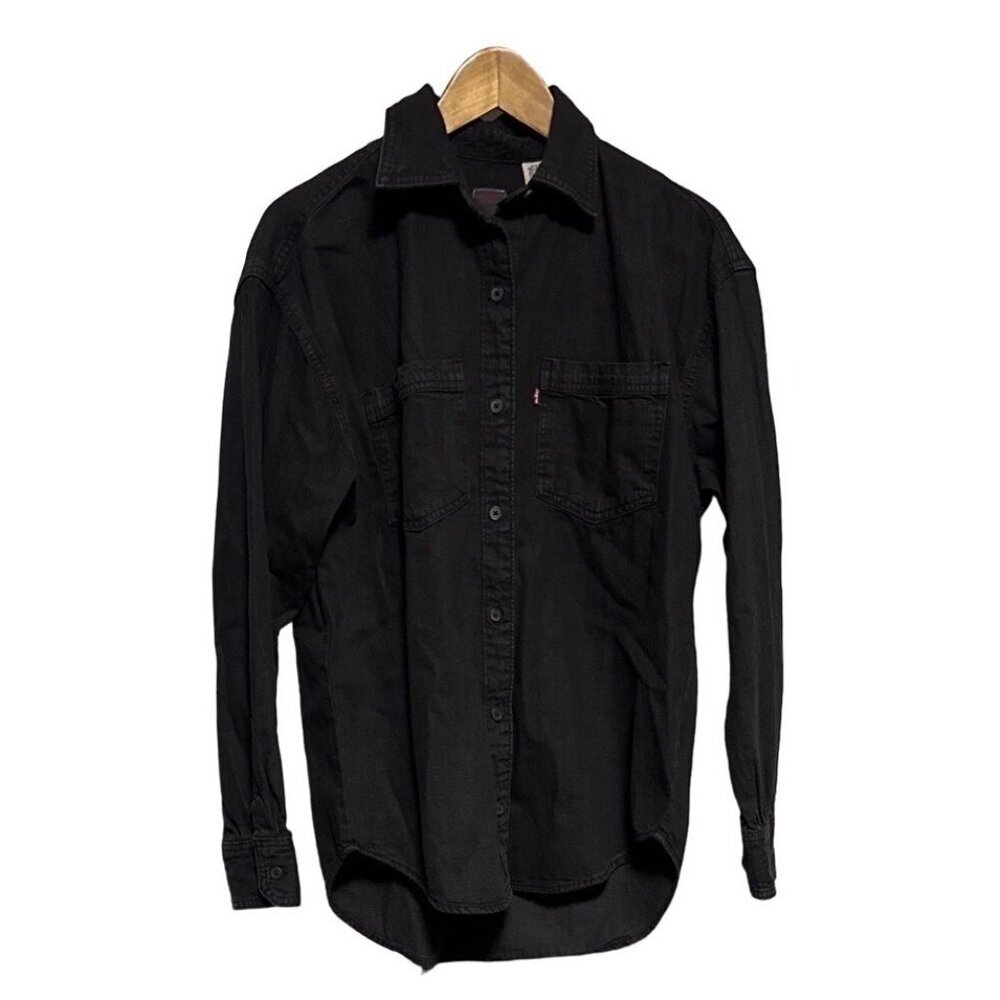 Levi's Remi Long Sleeve Button Front Utility Shirt Size XS